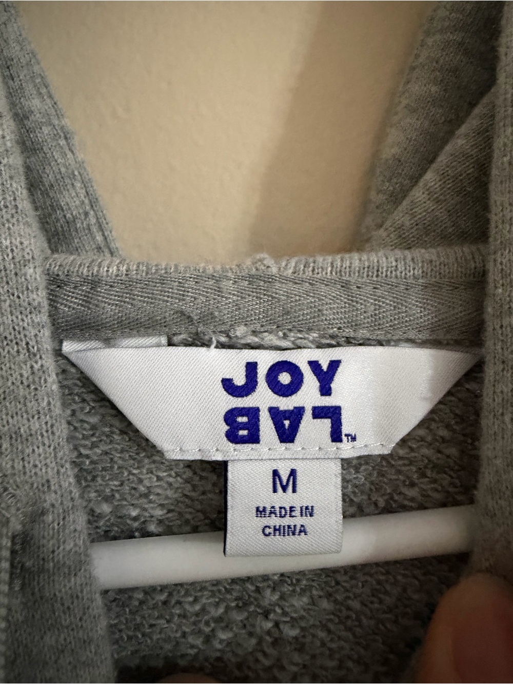 JoyLab Gray Women's Cropped Zip Hoodie - Picture 3 of 6